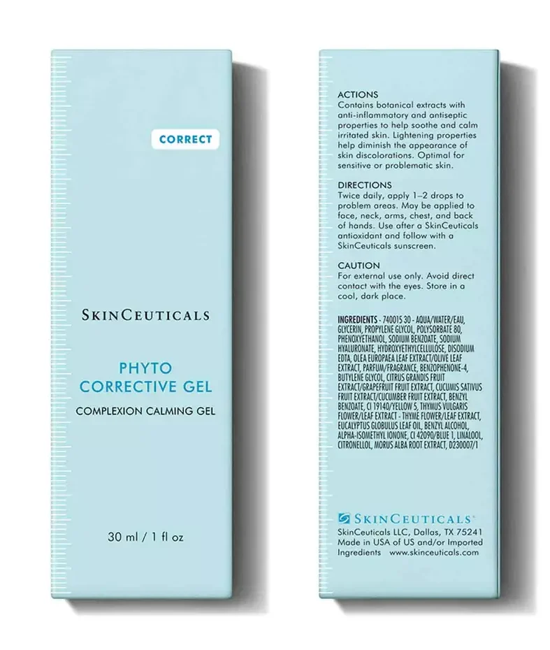 Зволожувальна заспокійлива сироватка-гель SkinCeuticals Phyto Corrective 30 мл